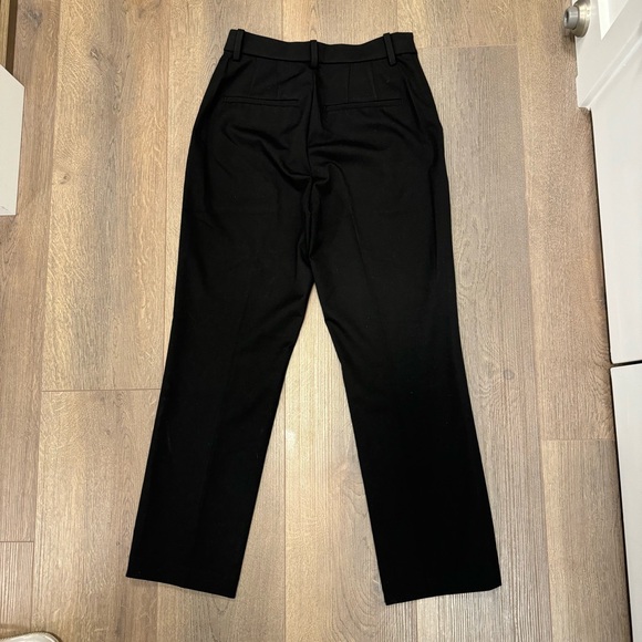 Uniqlo Smart Comfort Straight Ankle Pants Size S Black - Picture 3 of 4